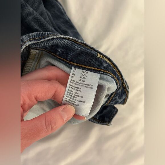 American Eagle Relaxed Straight Jeans - Picture 7 of 9